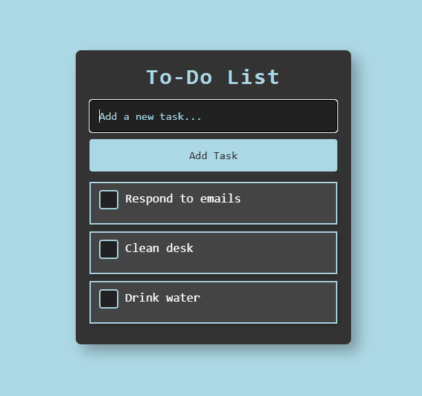 To-Do List